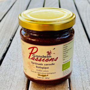 Pate de caroube biologique Gandelin passions