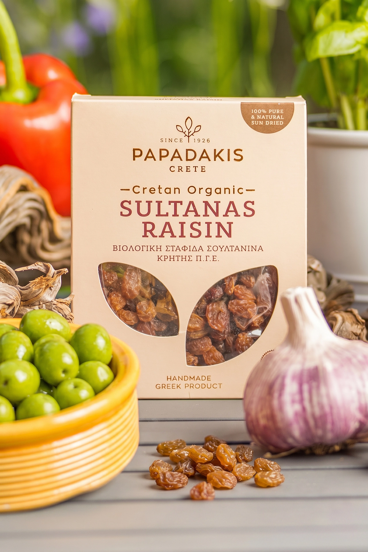 Raisins secs bio Sultanas de Crète